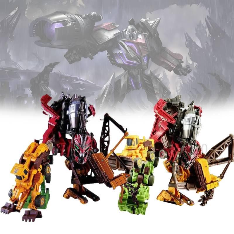 Legendary M-class Transforming Toy Original Colorful Mighty M God 7 In 1 Set Pvc Material