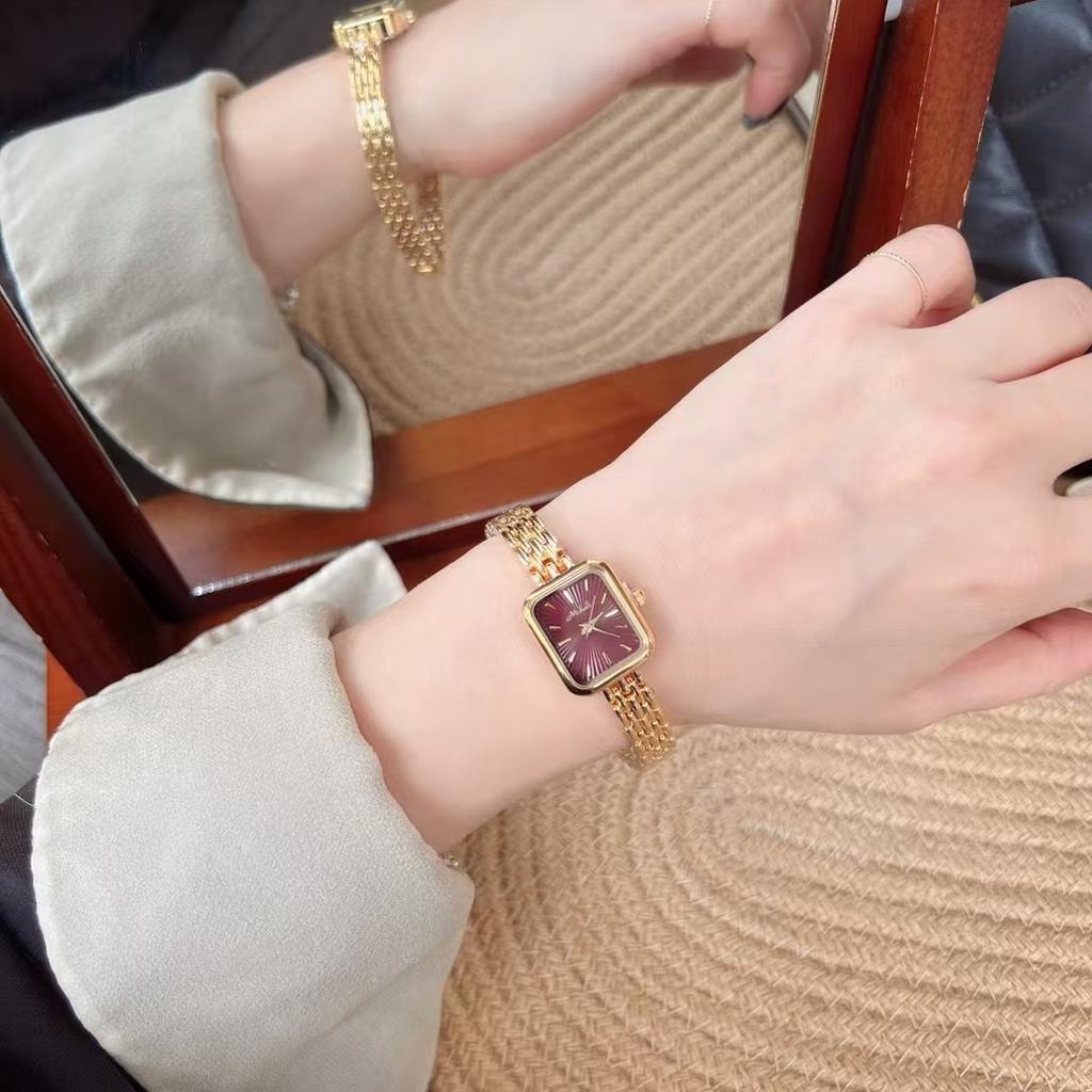 Bracelet Watch Ladies Gold Watch Women'S Watch Square Small Dial Women'S Trade