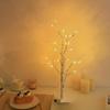 LED Birch Tree Lamp: Festive Indoor Decorative Light for Christmas, Parties, and Thanksgiving