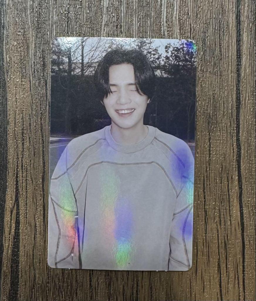 [USED] SUGA Agust D D-DAY Weverse Early Bird Trading Card