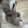 Dog Plush Sloth Toy Interactive Squeaky Pet Chew Toy Teeth Cleaning Stuffed Animal Soft Puppy Teething Toy for Dogs Tug-of-War Boredom Relief