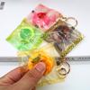 Squeeze Pineapple Bread Keychain Novelty Slow Rebound Pinch Pendant  Backpack Ornaments
