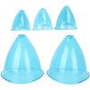 2pcs Cupping Therapy Cup Set Suction Massage Vacuum Therapy Machine Accessories for Buttocks