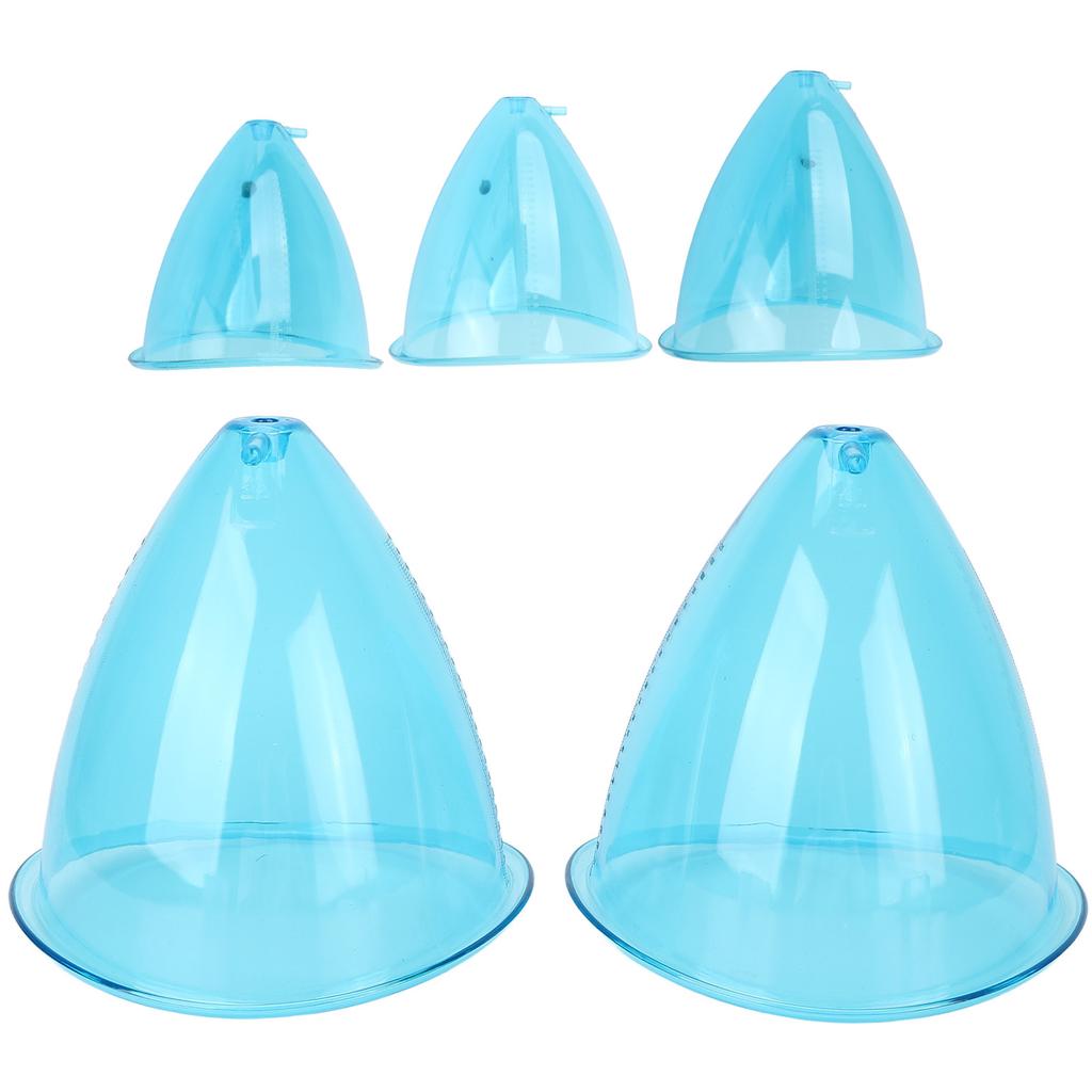 2pcs Cupping Therapy Cup Set Suction Massage Vacuum Therapy Machine Accessories for Buttocks