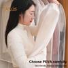 5Pcs Clothes Hanging Dust Covers Insect-Proof Transparent Fully Enclosed Clothing Protector Suit Coat Storage Bags