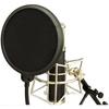 SD GAZER PF1 Pop Guard, Pop Blocker, Pop Filter for Vocal Recording, Home Recording, and Streaming - Dual-Layer Construction for Clear Recording, Blac