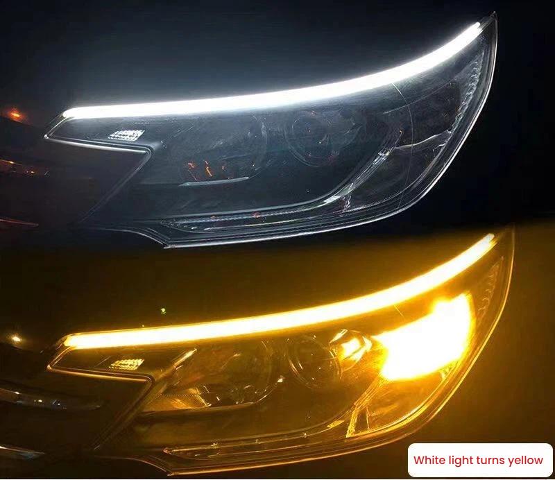 

Daytime Running Light For Citroen C6 C4 C5 C3 DS4 DS3 DS5 XC-Crosser Guide Strip Auto LED Daytime Running light 30cm білий