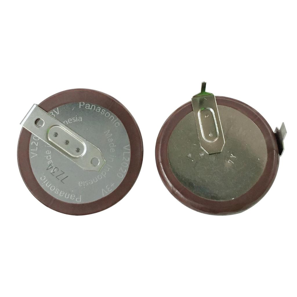 BMW Key Remote 3V Lithium Battery Panasonic VL2020 for 1, 3, 5 Series - 90 Degree Pins Available