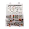 Complete 82PCS Waterproof DT Electrical Connector Set Designed for Use in Motorcycles Trucks and Marine Vehicles
