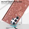 Zipper Cute Glittering Wallet Cards Solt Phone Case For Samsung S26 Ultra S25 Plus S24 S23 A36 A56 Flip Strong Magnetic Cover