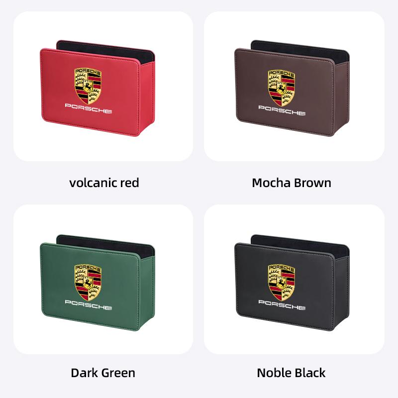 Auto Innen Hängende Aufbewahrungsbox Organizer Halter Für Porsche Cayenne Panamera Macan 911 718 Taycan Boxster Cayman 918 Pajun