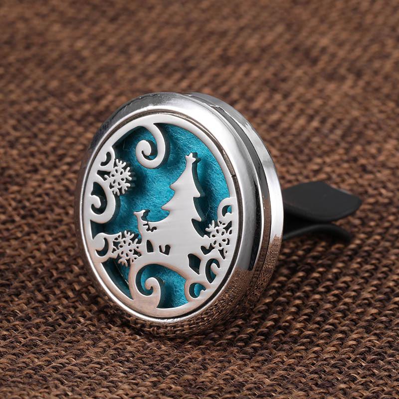 Popular Car Air Freshener Vent Clip: Octopus, Heart, Snowflake Design Essential Oil Diffuser
