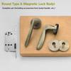 Hot Sale Passage Handles for Interior Doors Antique Bronze Easy Install Door Lever Handle Privacy Door Knobs With Locks With Key