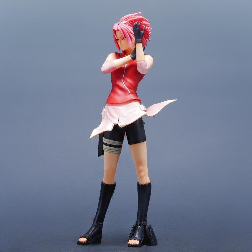 27.5cm/10.83in Anime NARUTO Figure Haruno Sakura Action Figures Pvc Statue Desktop Ornamen Collection Model Playthings Gifts
