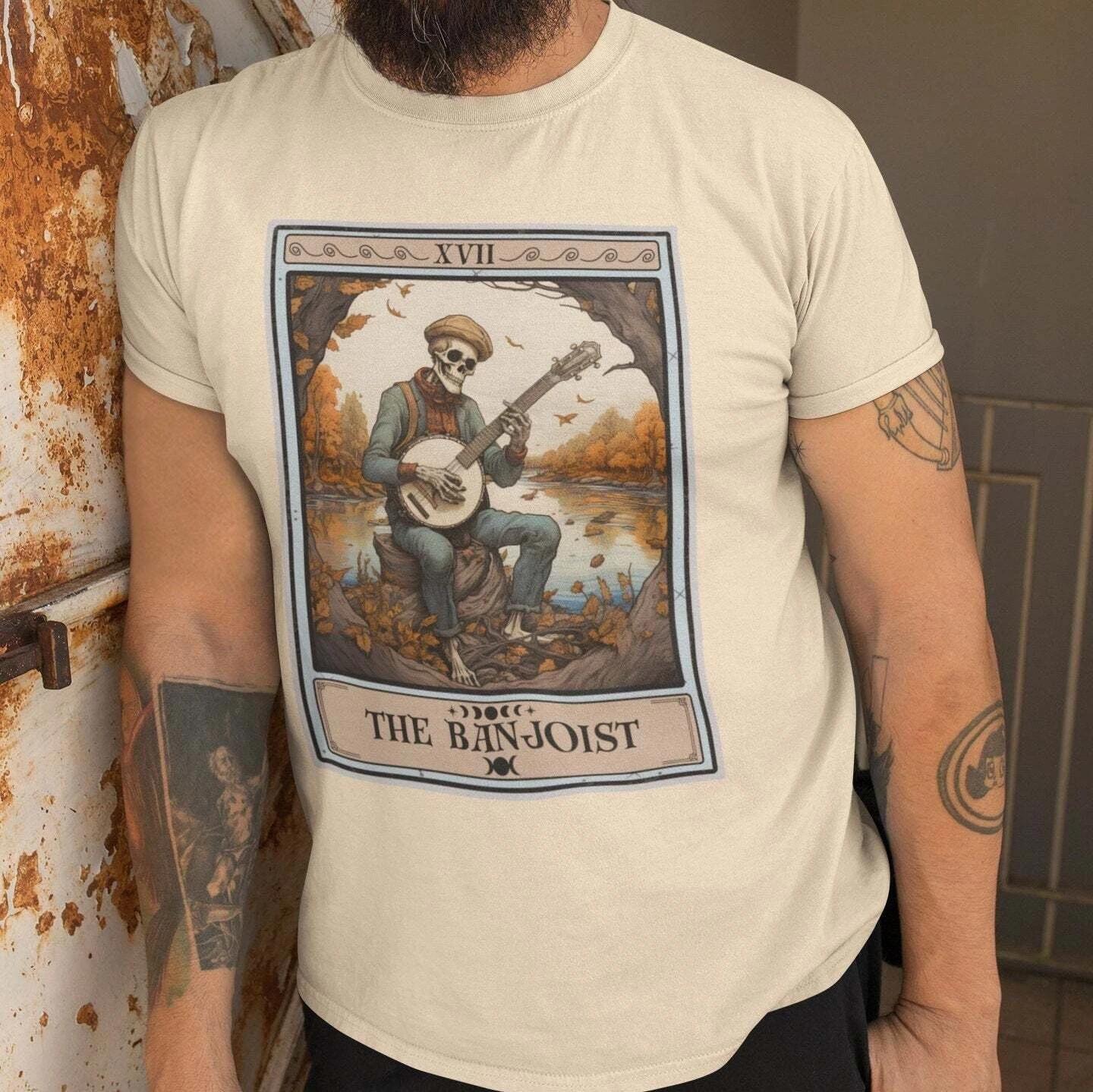 The Banjoist Tarot Card Shirt S
