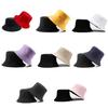 Custom Cap Logo Embroidery Bucket Hat for Men and Women Solid Hat Brand Design  Print Summer Fishermen Cap Unisex