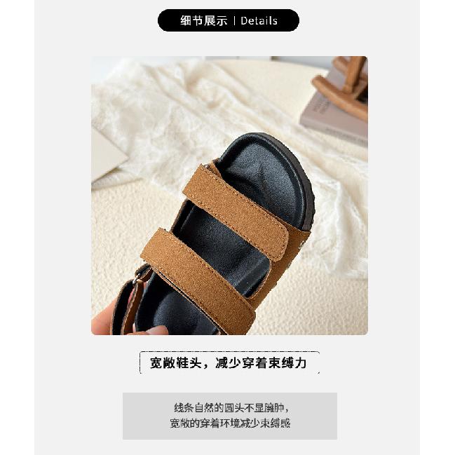 Girls' Sports and Casual sandals2026Summer Fashion Soft-soled Beach Shoes for Little Girls, Trendy Children's Shoes