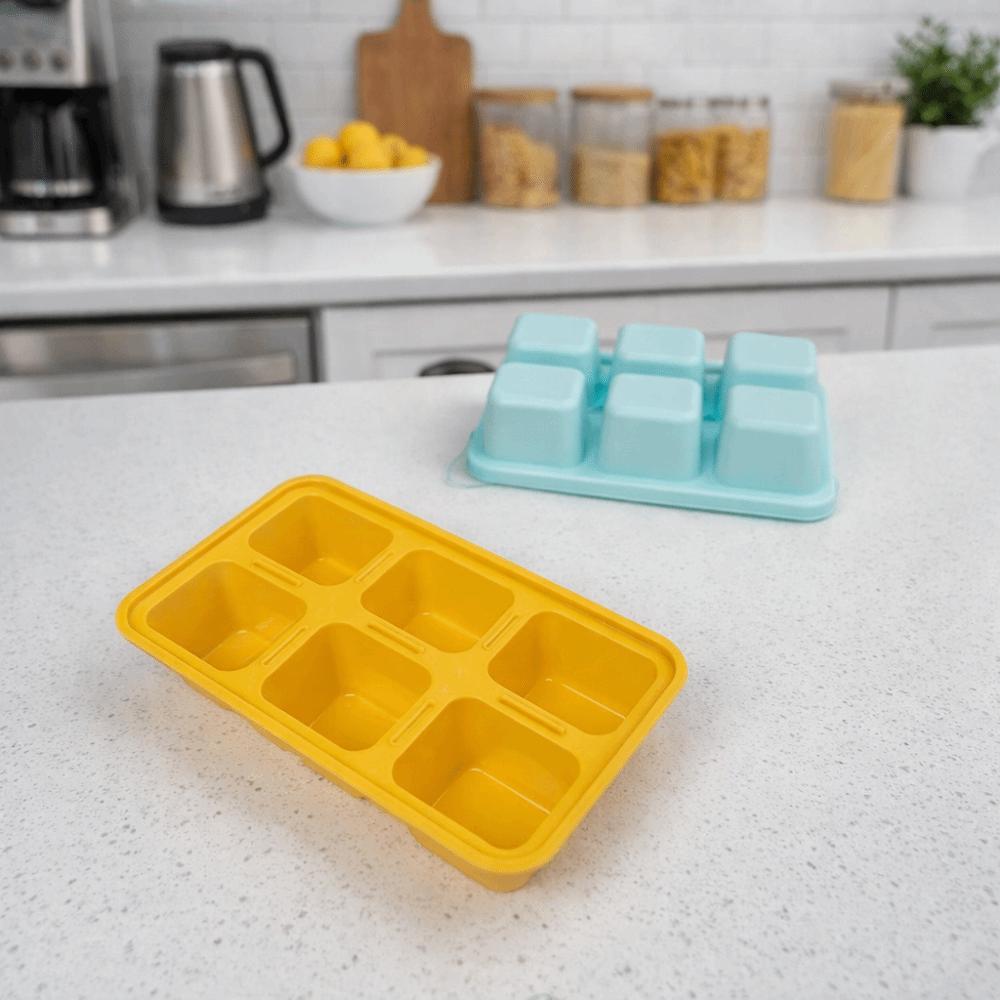 Food Grade Silicone Ice Cube Mold 6 Grids Animal Ice Cube Creative Ice Cube Artifact Summer Drink
