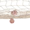Blue Color Fishing Net Wall Hanging 59.06x78.74in Fish Net Party Decor  Mediterranean Style Decor