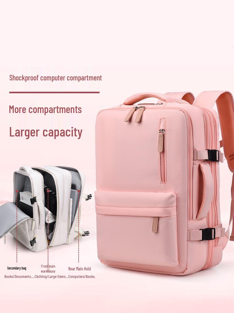 Lightweight Multi-functional Travel Backpack for Short Trips - Large Capacity for Men & Women