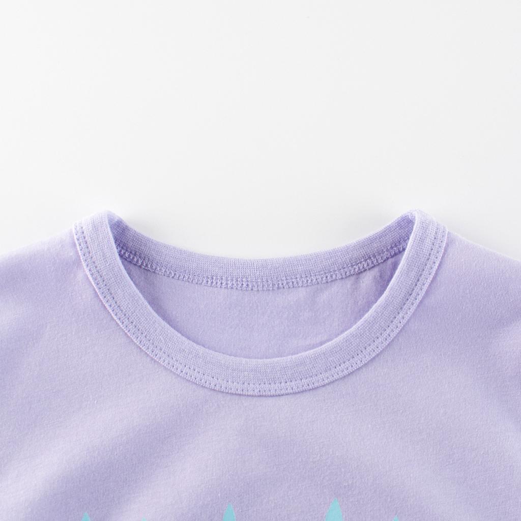 Abbigliamento per bambini primavera ed estate Nuova maglietta a maniche corte da bambina Vestiti per neonati