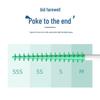 FAWNMUM Silicone Interdental Brushes for Braces (300 Count)