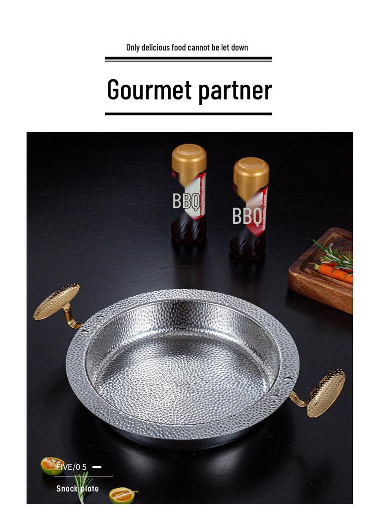 304 Stainless Steel Three-Layer Hot Pot for Seafood and Meat