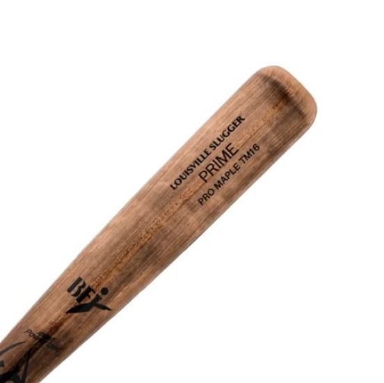 Kij baseballowy Louisville Slugger Hardball Drewniany PRIME Pro Maple TM16 Typ Taca Mancini Model Wycięcie Typ końcówki Górna równowaga WBL272702033 Średnia