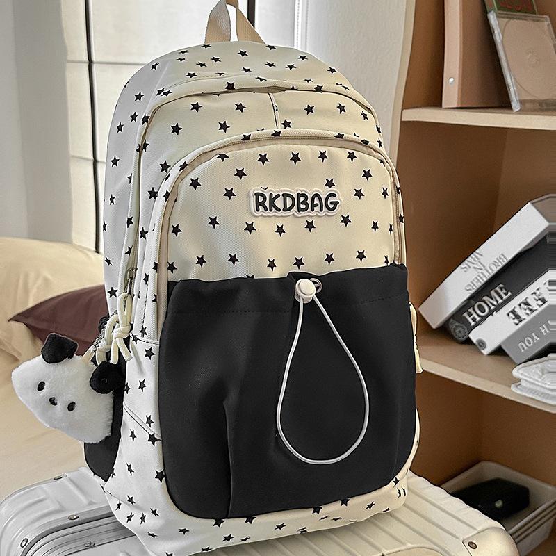 School bag female college student design sense ins style student female Mori department large capacity summer niche backpack female backpack