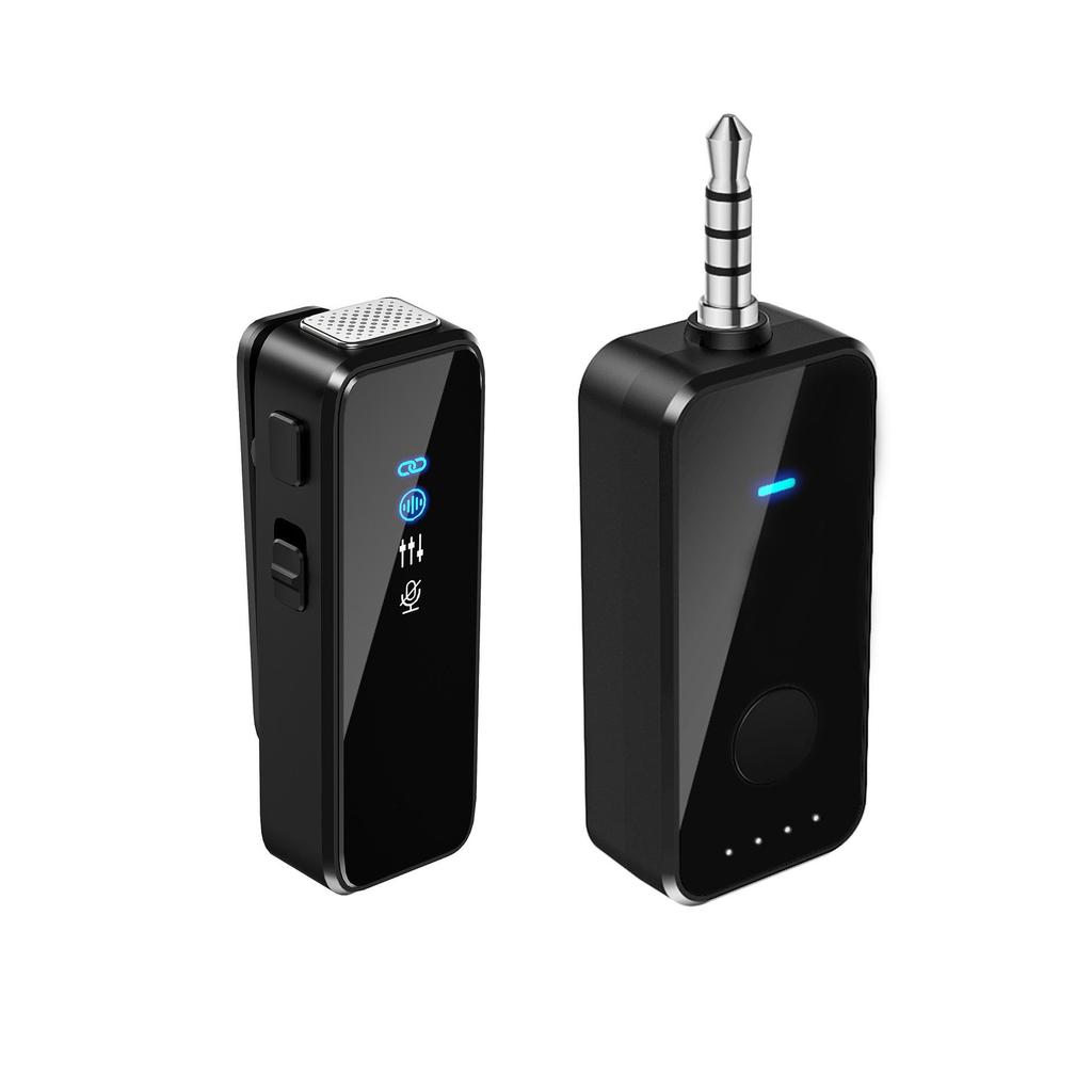 M3 Wireless Collar Clip Microphone with Charging Case, Dual Storage, Noise Reduction, for Mobile Live Broadcasts.