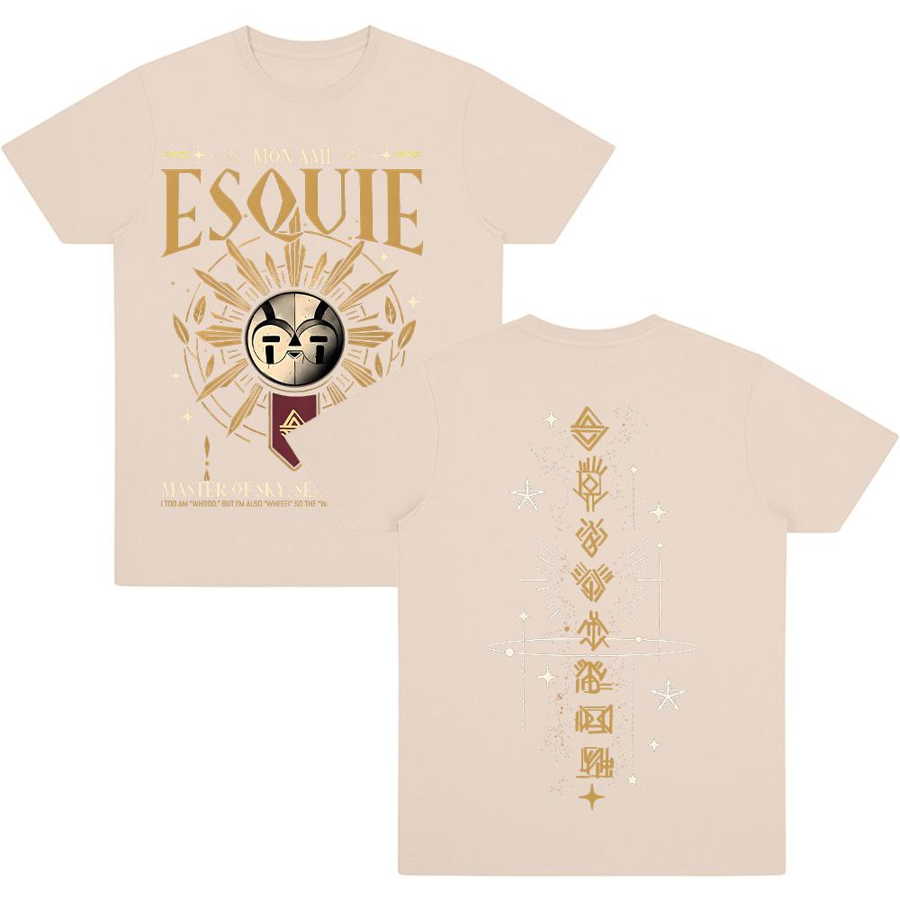 Clair Obscur Expedition 33 T Shirts Expedition 33 Esquie Resin Suncatcher Graphic Tee Men Women Fashion Summer Cotton Y2K Tops