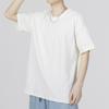 Nike Logo Solid Color Crew Neck Short Sleeve T-Shirt for Men In White