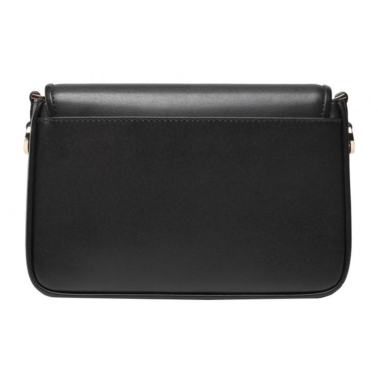 New MICHAEL KORS Bradshaw Grain Leather Envelope Bag, Shoulder Bag, Crossbody Bag Regular Women's Black 30S1G2BM2L-BLACK