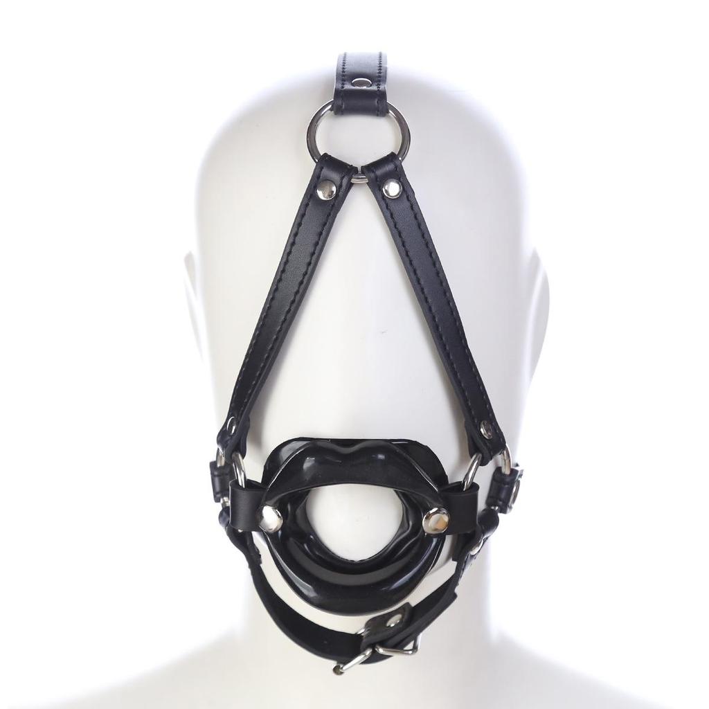 Silicone Mouth Gag: Female Mouth-Shaped Adult Training Toy