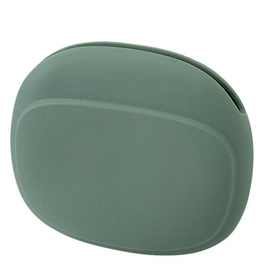 Silicone Headphone Cable Organizer Case Waterproof Mini Portable Travel Wired Earphone Earbuds Keys Data Cables Storage Box Headphone Accessories