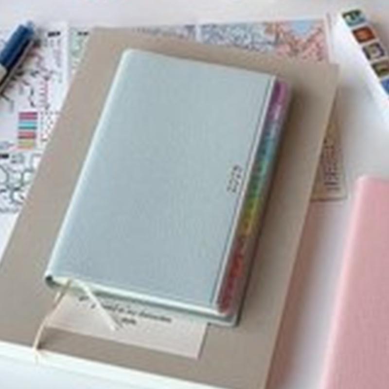 

Красочный индекс Кожаный блокнот-планировщик Ежемесячный Еженедельный планировщик Заметки Дневник Портативный Простой блокнот Справочники синий