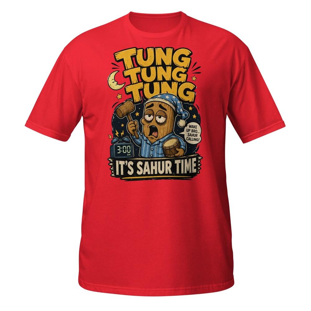 Tung Tung Tung Sahur TShirt Tung Tung Tung Sahur Time Funny Meme Shirt S