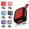 Silicone Case Travel Carrying Pouch with Speaker Mount Strap Shockproof Speaker Cover Protective Sleeve for JBL Go 4 Speaker
