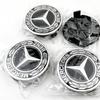 4pcs 75mm Car Wheel Center Logo Hub Cap For Mercedes Benz W211 W205 W213 W203 C218 A207 CLA CLS E Class Accessories