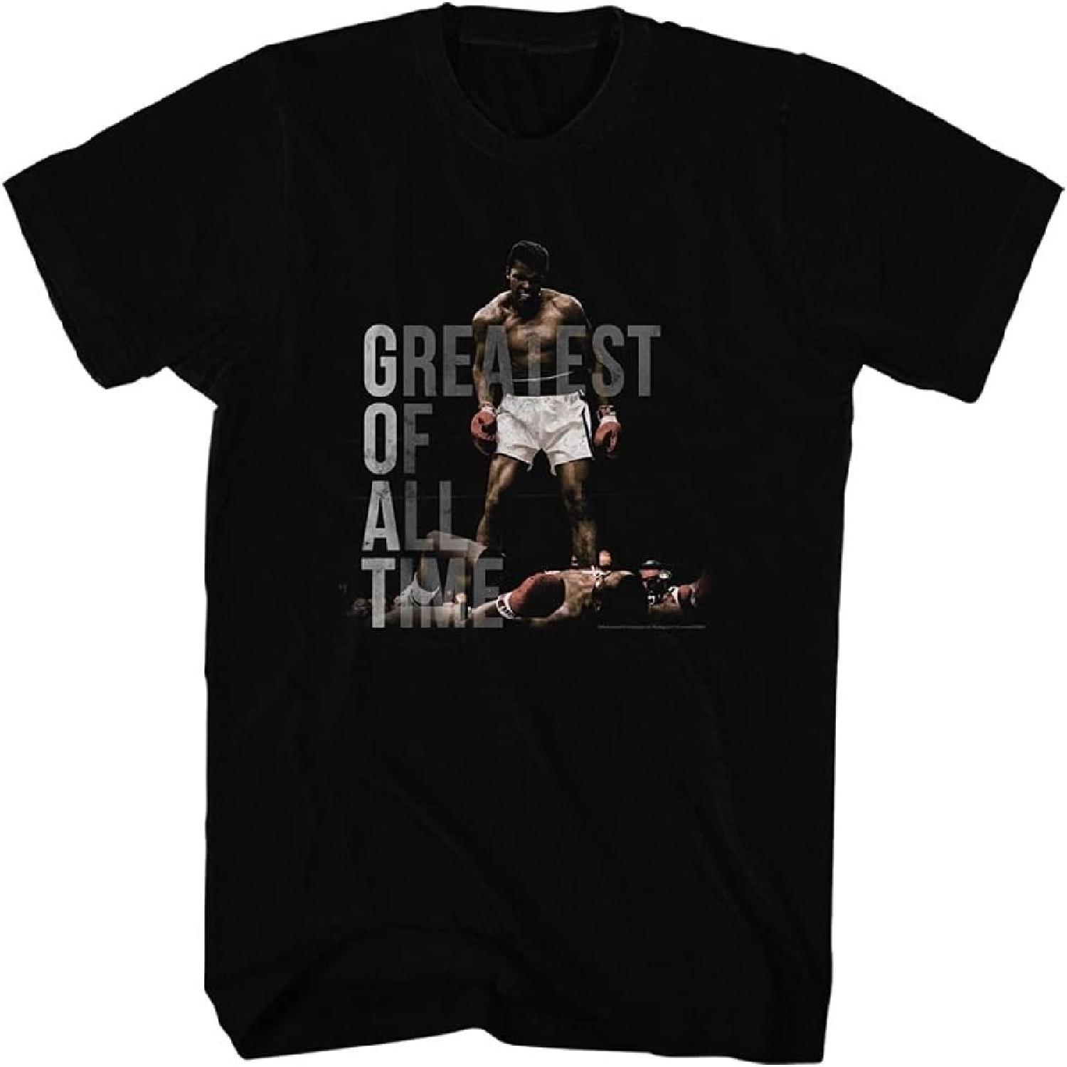 

Muhammad Ali 60 s Greatest Boxer of All Time Knockout Vintage Style Adult Tshirt XXXXXL різнокольоровий
