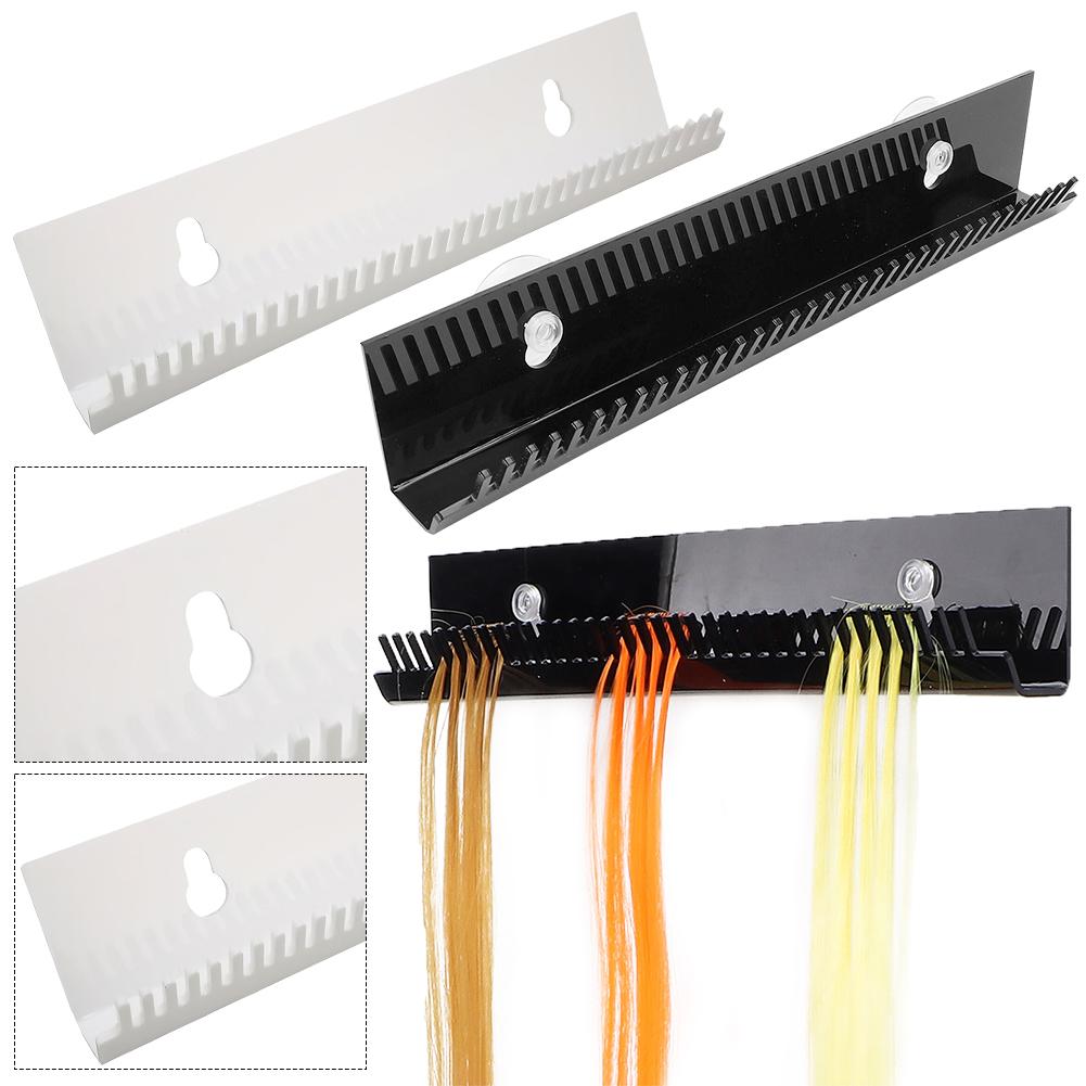 Portable Hair Extension Holder Stand Hair Display Holder Rack Wig Sectioning Organizer Rack for Braiding Hair Beauty Accessories