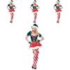 Adorable Green Christmas Party Stage Skirt Costumes For Festive Cosplay Fun