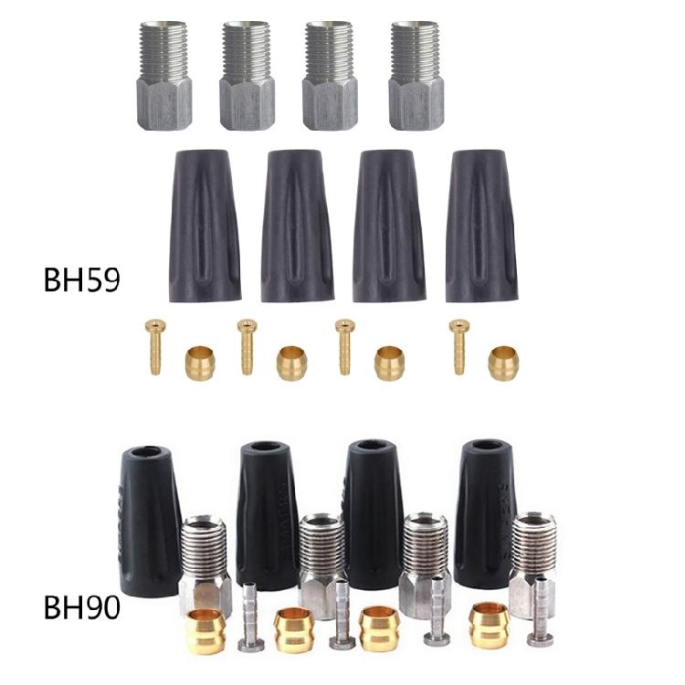 Hydraulikbremsleitung Verbinder Einsätze Reparatursets für Rennrad Mountainbike