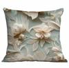 Spring and Summer 3D Floral Print Pillowcase Home Sofa Cushion Pillowcase
