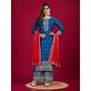 Damen Bollywood Ready To Wear Palazzo Anzug Indischer Pakistanischer Salwar Kameez Kleid VF-1843