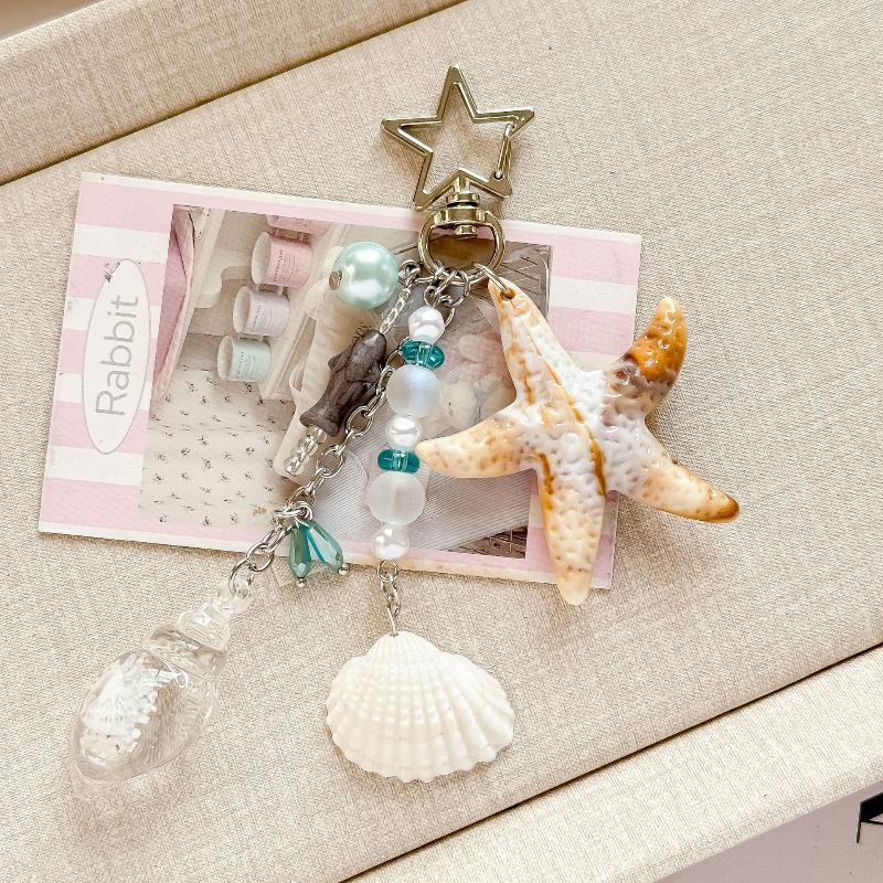 Ins Style Sweet Keychain Trend Backpack Hanging Piece Bag Charm Car Key Chain Girl Jewelry Accessorie Gift