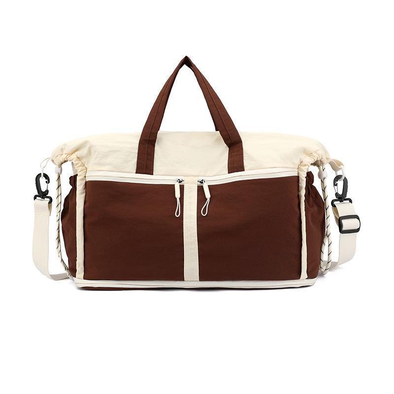 Extensible Large Capacity Shoulder Bag Women's Dry and Wet Separate Travel Bag Short Distance Duffel Bag
