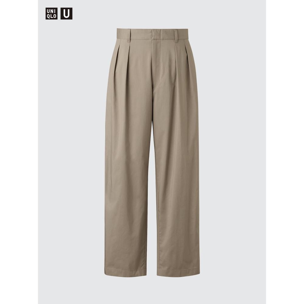 Uniqlo Japan Tuck Wide Pants