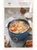 Multifunctional Electric Cooking Pot: All-in-One Hot Pot, Noodle Cooker, Stir-Fry and Frying Pan for Dorms and Small Homes