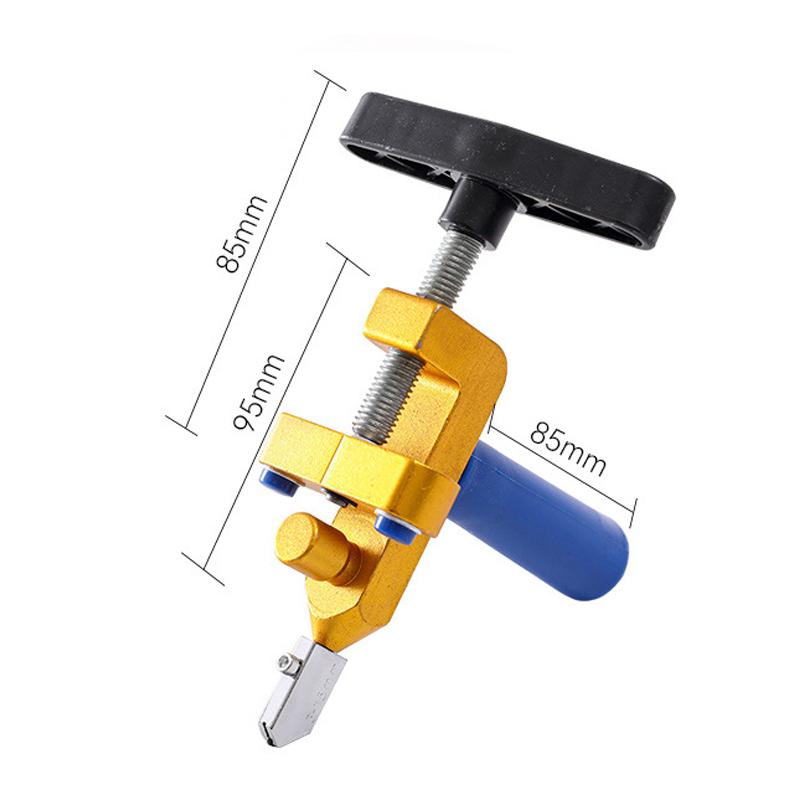 2 in 1 Glass Ceramic Tile Cutter with Knife Wheel Diamond Roller Cutter Cutting Machine Opener Breaker Tools Accessories